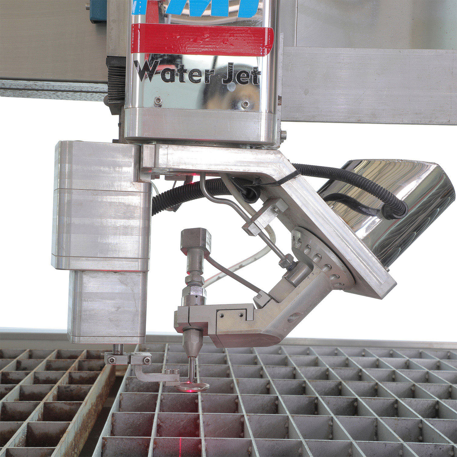 Система позиционирования красного лазера