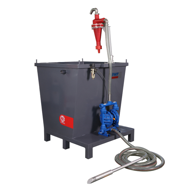 Система удаления абразива для станка гидроабразивной резки