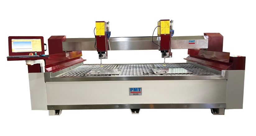 Обзор многоголовочной гидроабразивной резки